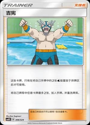 Crasher Wake — 306 Holo (Sun & Moon Era)