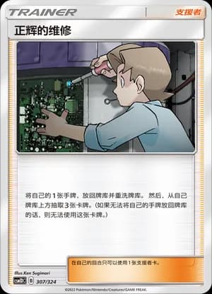 Bill's Maintenance — 307 Holo (Sun & Moon Era)