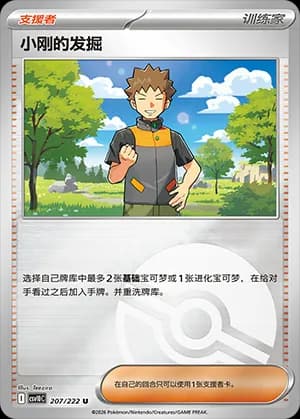 Brock's Scouting — U 207 Poké Ball (Scarlet & Violet Era)