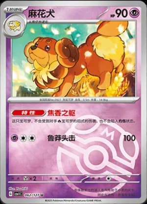 Dachsbun — U 062/127 Master Ball (Scarlet & Violet Era)