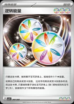 Reversal Energy — 207 Holo (Scarlet & Violet Era)