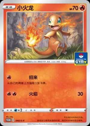 Charmander — PROMO 040 Holo (Sword & Shield Era)