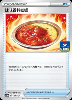 Spicy Seasoned Curry — PROMO 102 Holo (Sword & Shield Era)