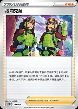Digging Duo — PROMO 193 Holo (Sword & Shield Era)