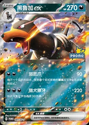Houndoom ex — PROMO 081 Holo (Scarlet & Violet Era)